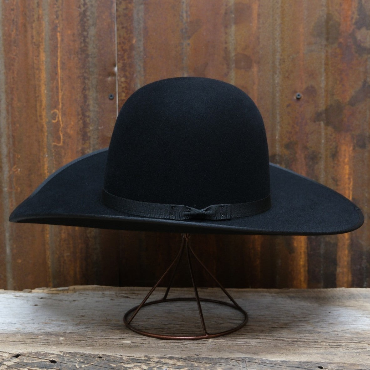 Serratelli 10X Open Crown Bound Edge in Black