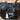 SouthBay Saddle Purse - Black Hair-on