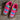 Twister Abigale toddler casual shoes in brown with pink heart design