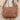 Gun Toten Mamas tan tooled cross-body organizer conceal carry purse