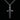 Vogt Silversmiths San Antonio Cross pendant in sterling silver, hammered design
