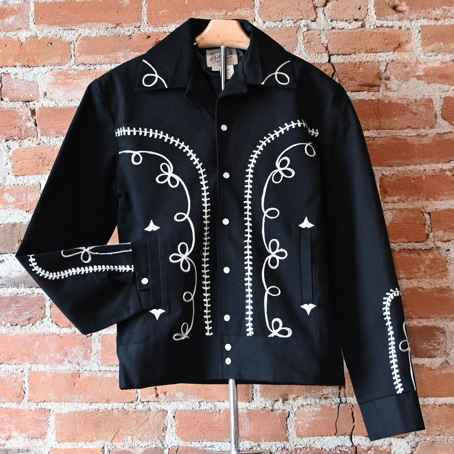 Rockmount – Vintage Gabardine Bolero Jacket (Black) – Atomic 79