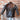 Southbay Leather kids leather jacket with hair-on hide trim, combo leather and hair-on design