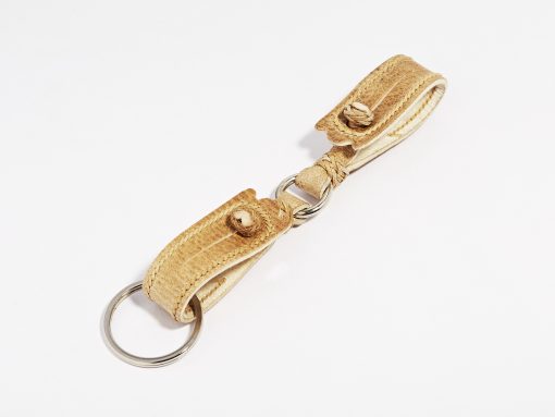 Rawhide Hobble Key Ring W/Hidden Seam