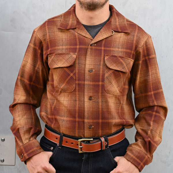 トップス 70s PENDLETON wool ombre board shirt 5a4e24fdc25dd017845d8cc63995c3