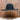 Tacchino Open Crown Western Hat in Black
