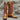 Nutted Calf Ladies 16" Buckaroo Boot with Brown Top and Honey Vamp view of front and side