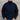 View of Filson Bristol Roll Neck Sweater in Dark Navy Heather featuring vertical fisherman's rib knit and roll neck design