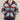 Blake - Ladies Wool Knit Sweater in Black Natural