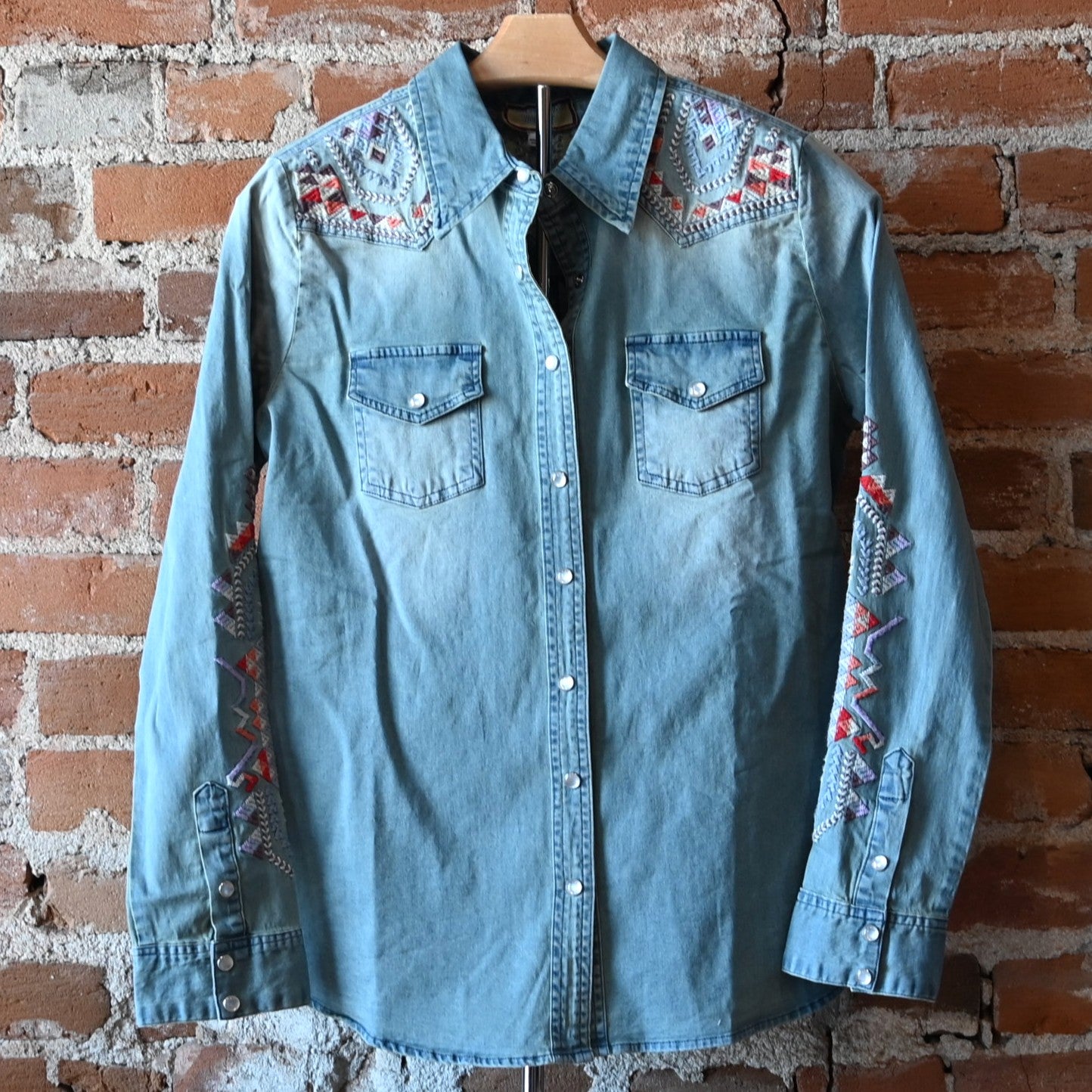 View of front of shirt