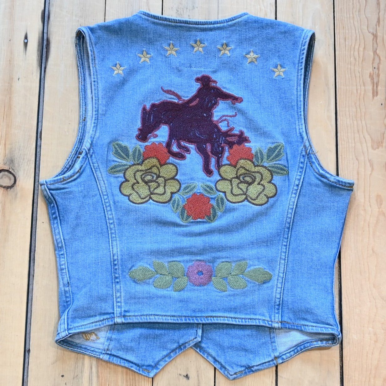 Wrangler x Lainey Wilson Festival Denim Vest