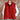 View of Schaefer ladies wool Arena vest in black or red with Western yokes and storm-flap zip front