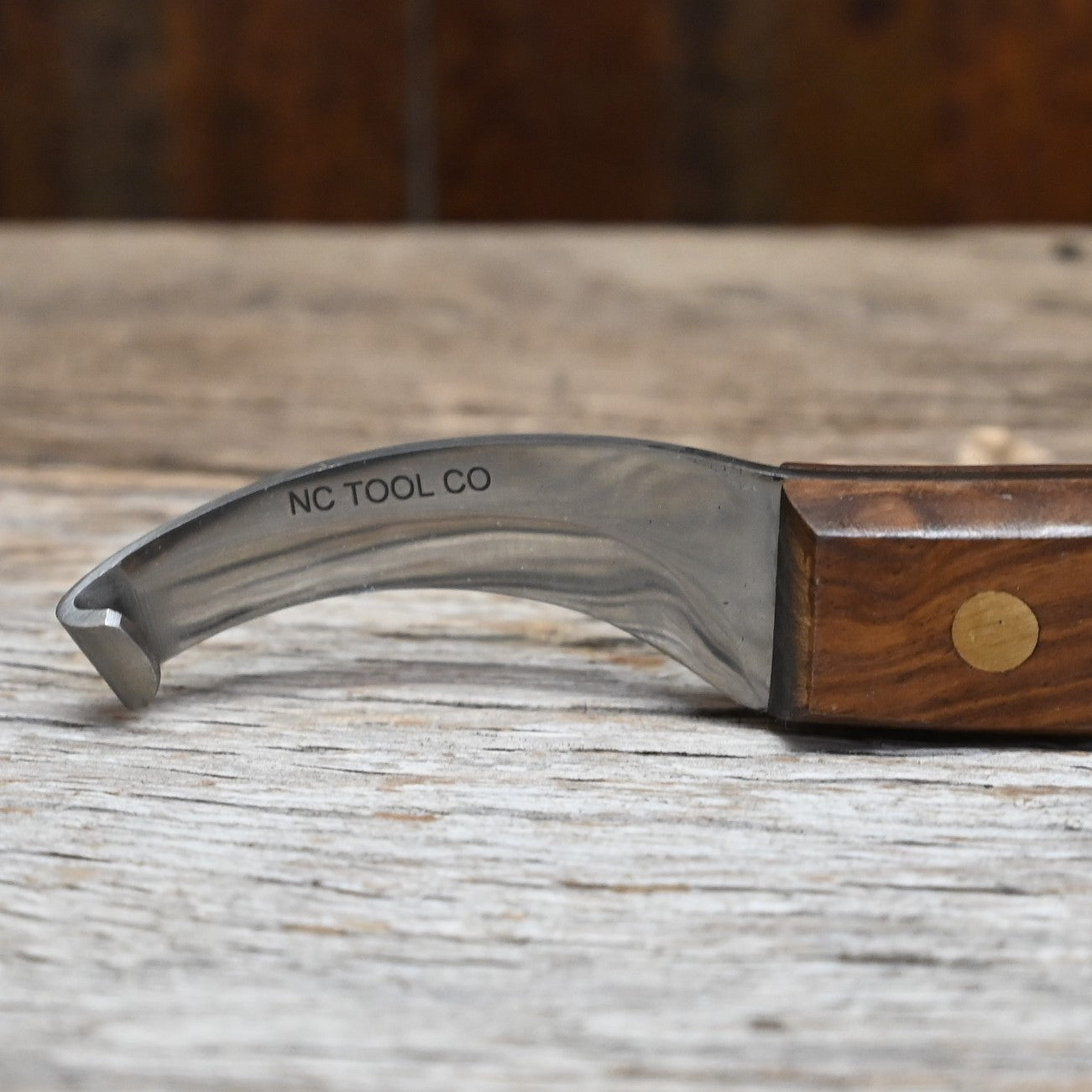 NC Tool Drop Blade Long Handle Hoof Knife For Right Hand