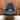 Serratelli 8X Charcoal Velvet Shovel Open Crown with 9 Line Charcoal Brown Ribbon