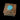 J. Alexander Rustic Silver Square Stamped Box with Turquoise Cross