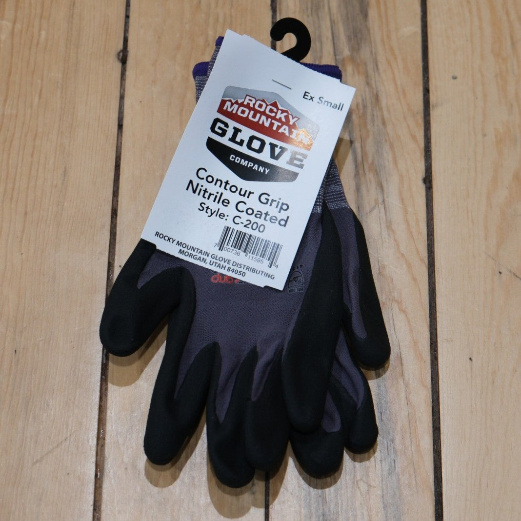 Rocky Mountain Glove Co. Contour Grip Nitrile