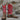 View of Macie Bean 12″ “Cowpunchin Karlee” boot with red shaft, sand suede vamp, and cutter toe