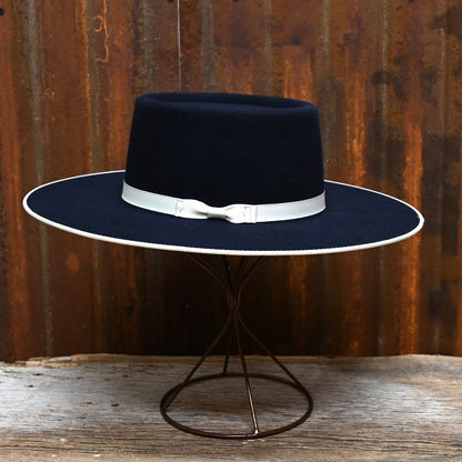 Serratelli 6X Nevada Flat in Navy Blue