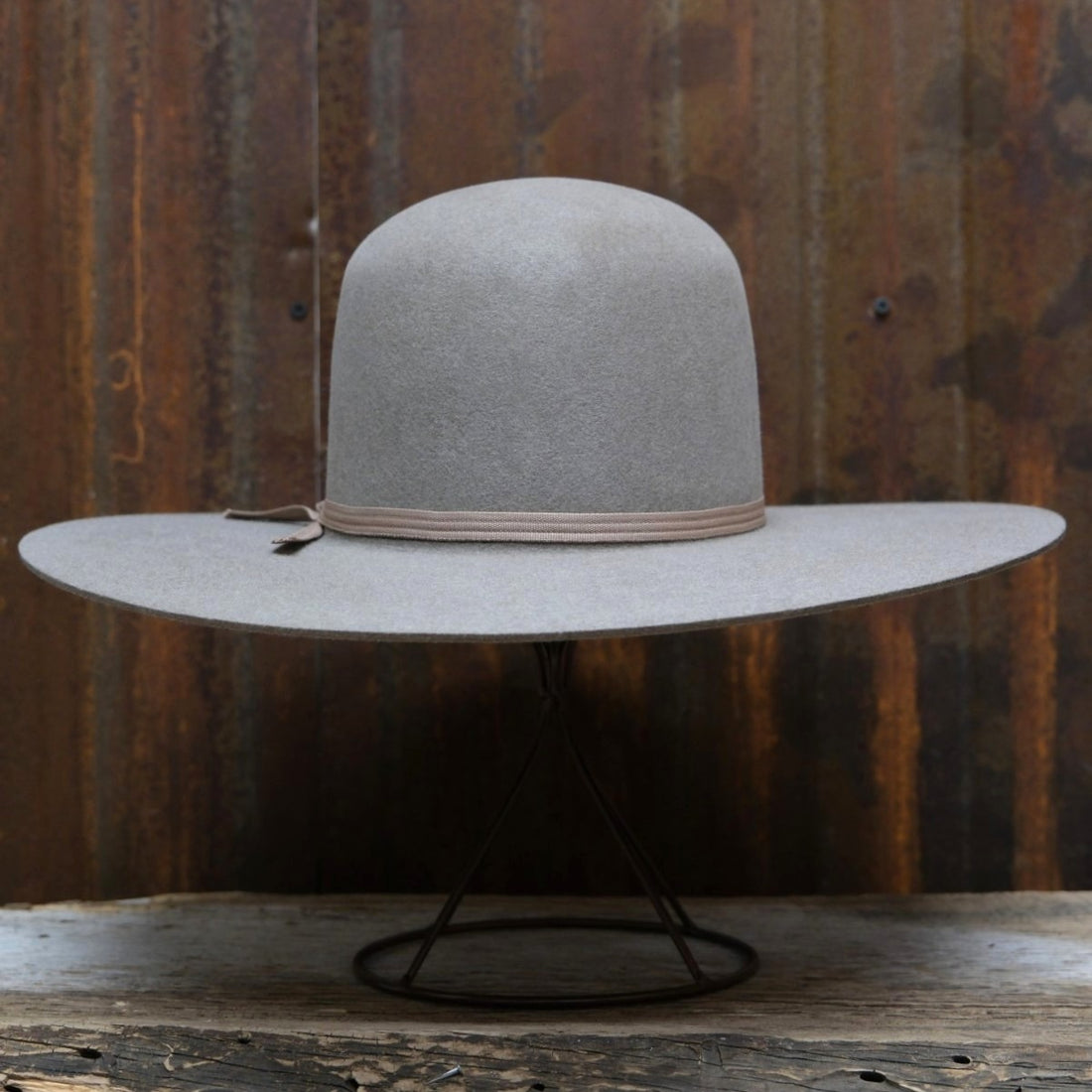 Cofer Hat Company Open Crown 100% Beaver Winchester Felt in Natural