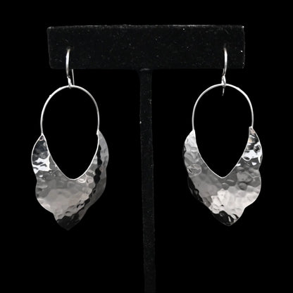 View of earrings