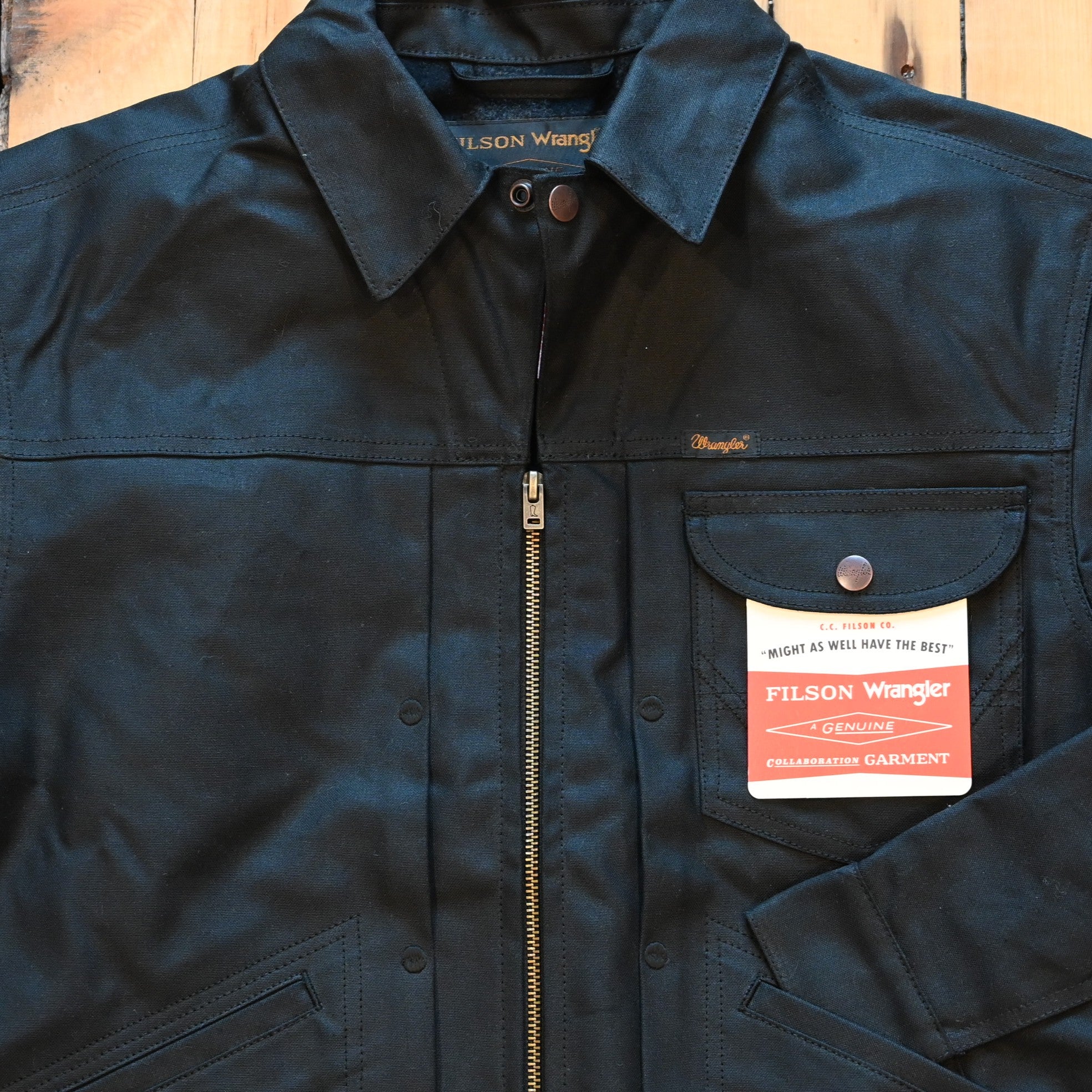 FILSON オイルドジャケット ブラックウォッチUSA製 L Filson Ranger Short Cruiser Jacket 20291978 - M.W. Reynolds