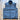 View of Filson Ultralight Vest in Storm Blue, showcasing its lightweight design and insulated features