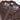 View of Brown Western shirt with tonal floral embroidery and Western smile pockets