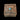 J. Alexander Rustic Silver Square Stamped Box with Turquoise