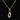 Athena Designs Turquoise CZ Link Necklace