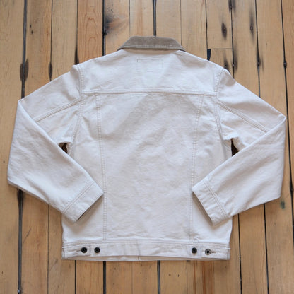 Filson Rustic Canvas Short Cruiser Jacket in Natural Seed.