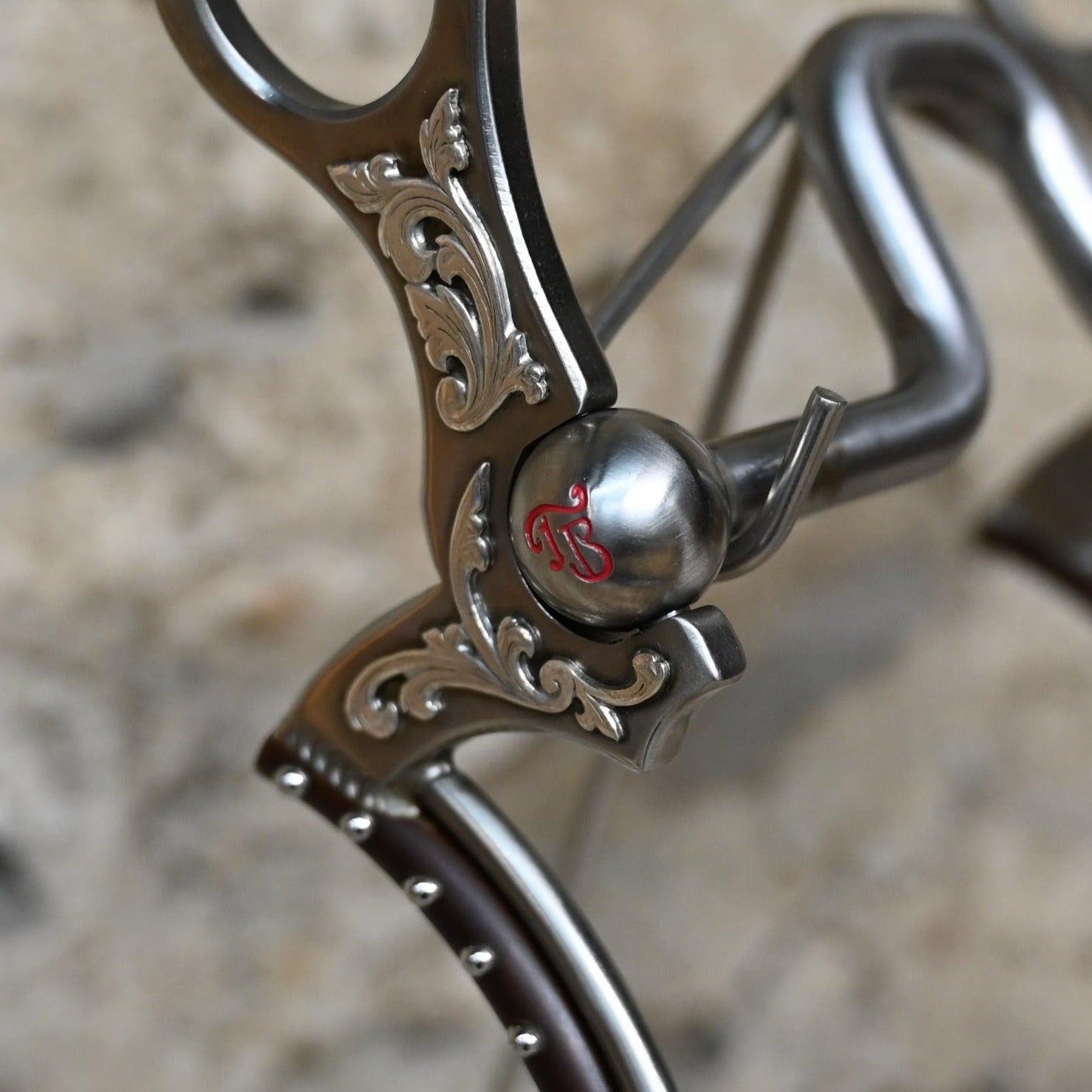 Tom Balding Switchback Square Port view of close up