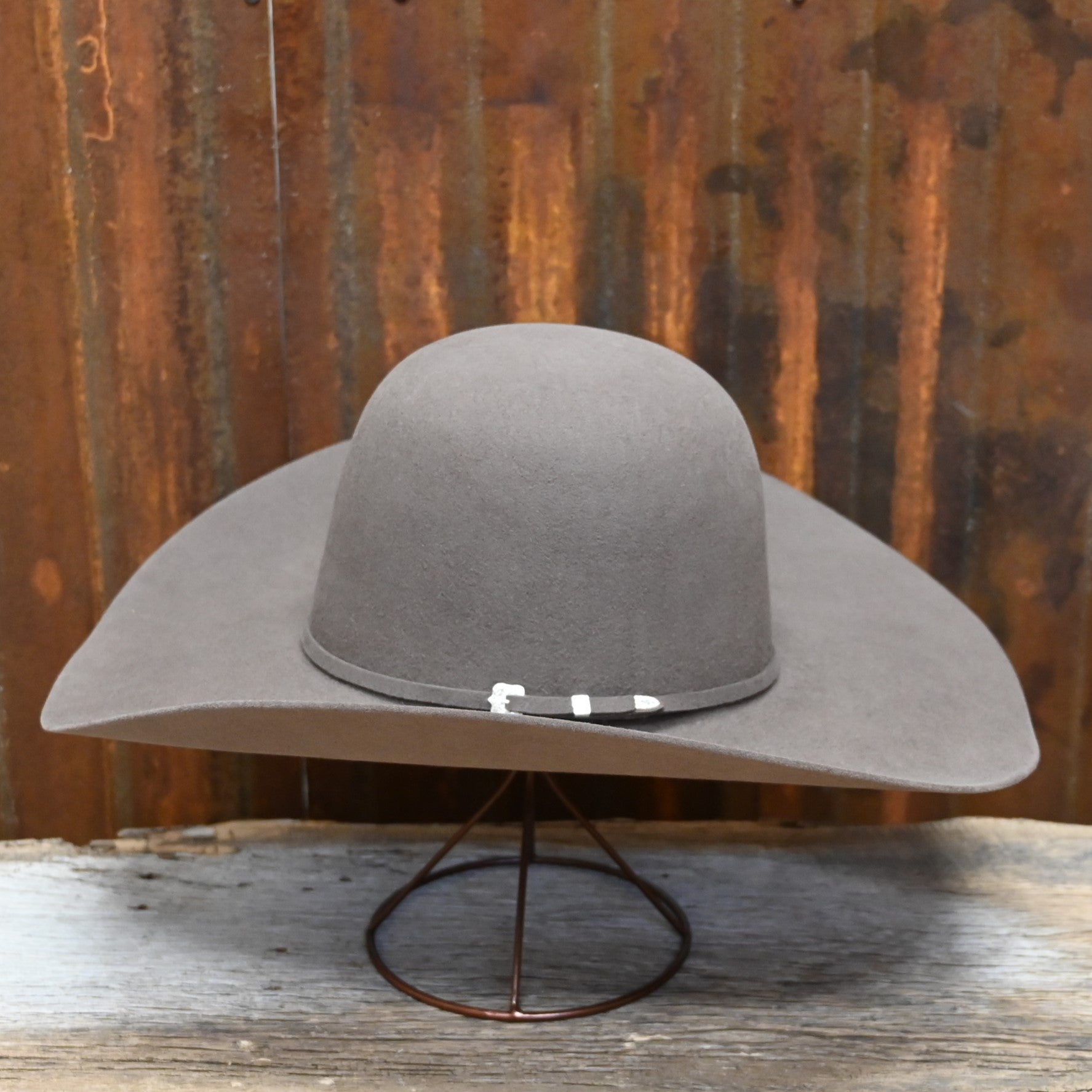 Serratelli 8X Vegas Open Crown Shovel in Nutmeg 5in Brim – Atomic 79