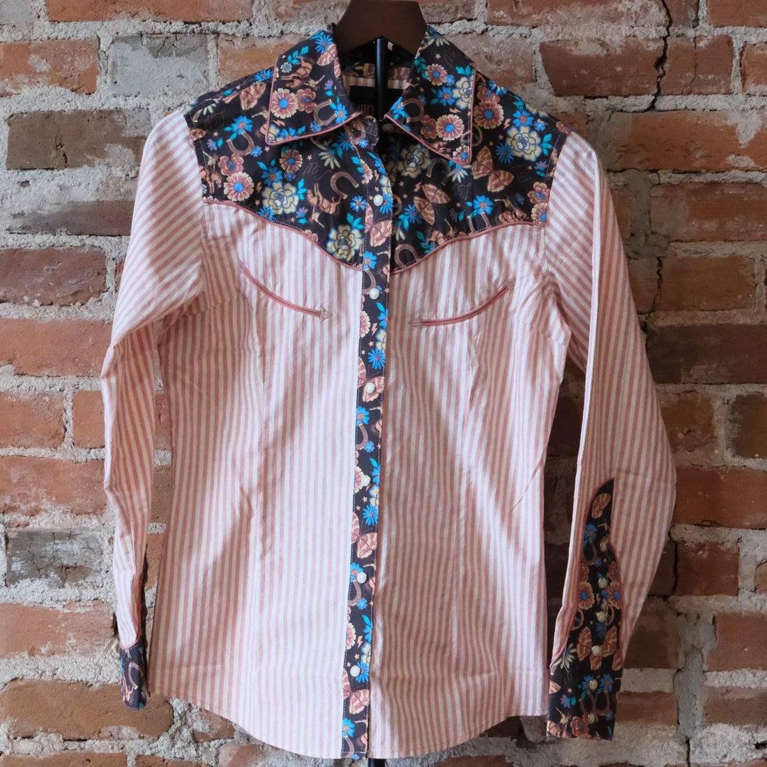 Wrangler X Lainey Wilson Prairie Stripe Shirt