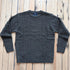 View of Pendleton men’s wool fisherman sweater in Camo Heather with cable knit