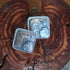 Vogt Silversmiths The Silver Iris Western Earrings