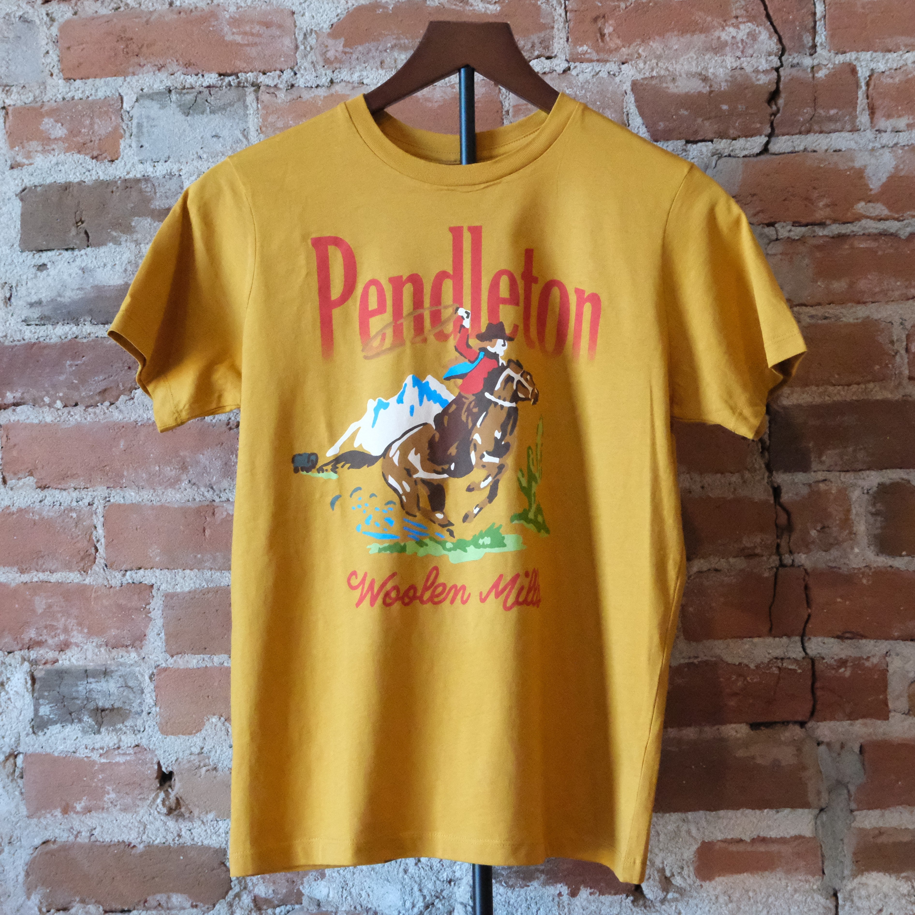 Pendleton Women’s Western Graphic Tee in white with Western graphic print