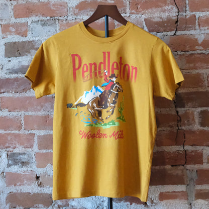 Pendleton Women’s Western Graphic Tee in white with Western graphic print