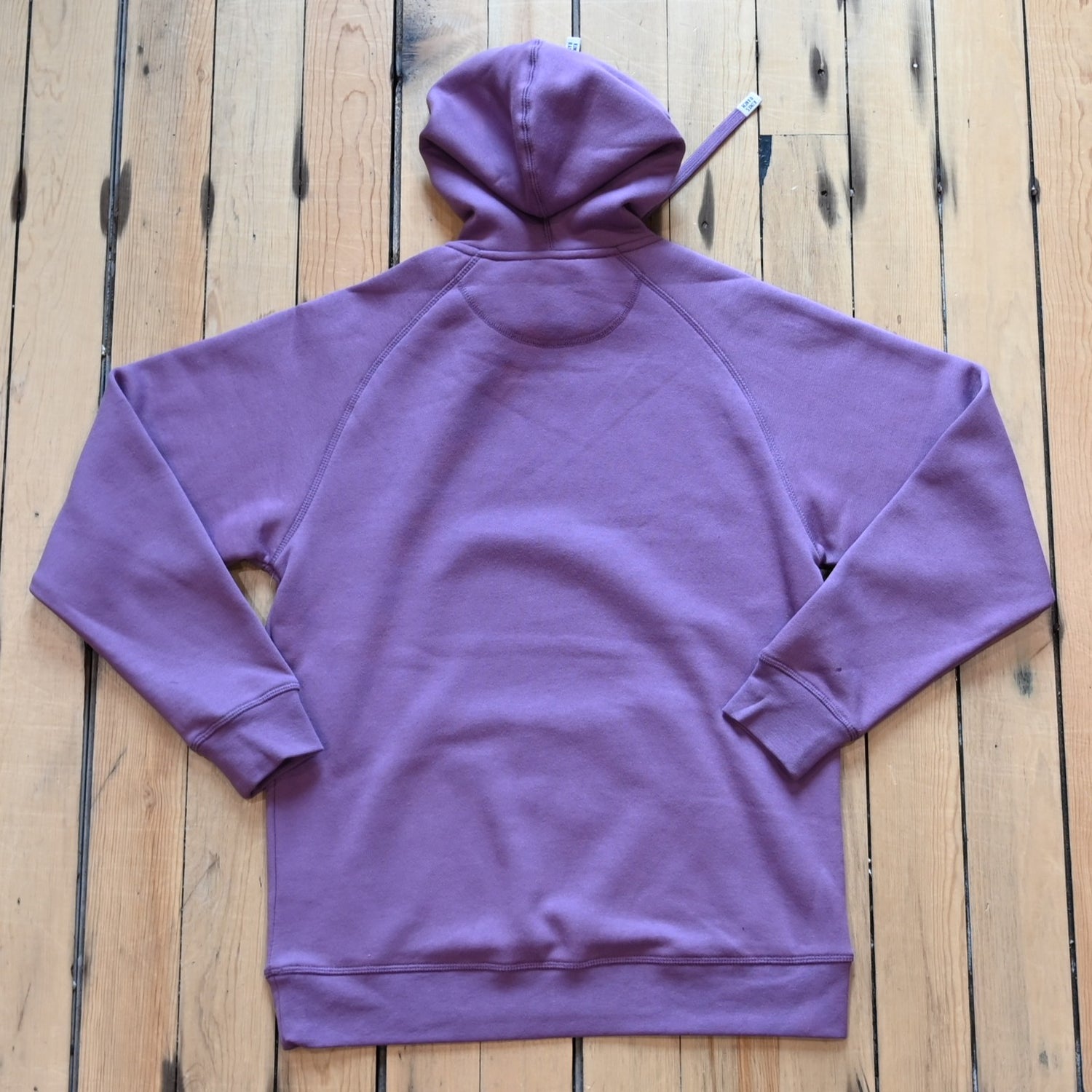 Kimes Ranch ladies pullover hoodie in lilac with tonal longhorn logo and front handwarmer pocket
