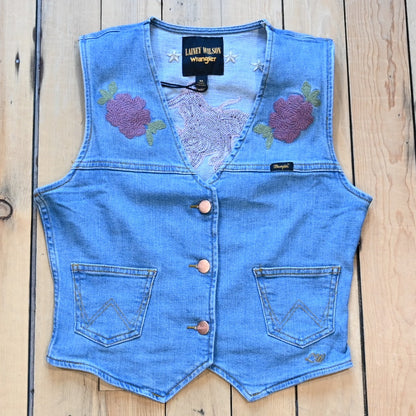 Wrangler x Lainey Wilson Festival Denim Vest