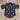Rockmount Men’s Vintage Black Short Sleeve Bronc Print Western Shirt
