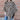 Morris Kaye natural knitted rabbit fur poncho in longer silhouette