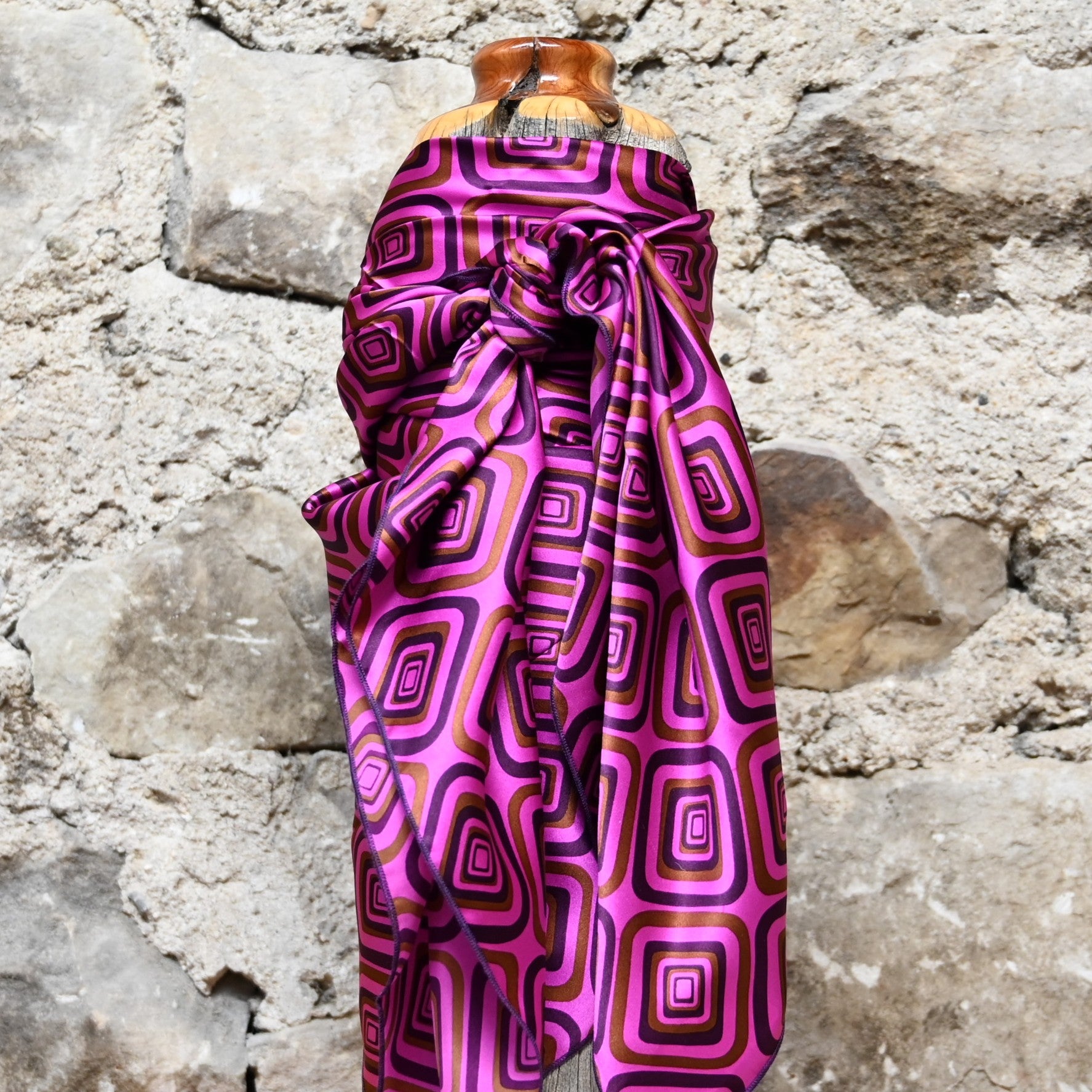 Cowboy Images Crazy Squares Magenta