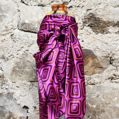 Cowboy Images Crazy Squares Magenta