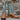 View of Hyer HARPER 13" boots showcasing Brandy full-quill waxy ostrich vamp and Robin's Egg burnished cowhide upper with broad square toe and Stockman block heel