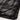 Filson Mackinaw wool blanket in black with serged edges and dense wool weave