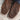 Olathe Men's 16" Leather Boot with Regal Blue Top and Roughout Vamp view of toe