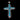 Sunwest Silver Kingman Turquoise Sterling Silver Cross Pendant