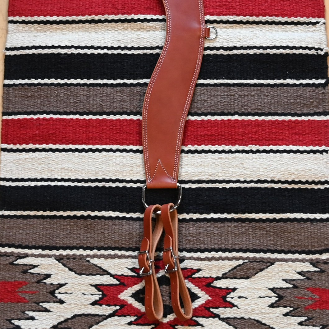 Berlin Custom Leather steer tripper style leather breast collar