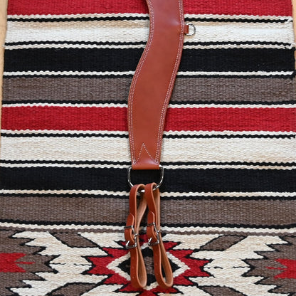 Berlin Custom Leather steer tripper style leather breast collar