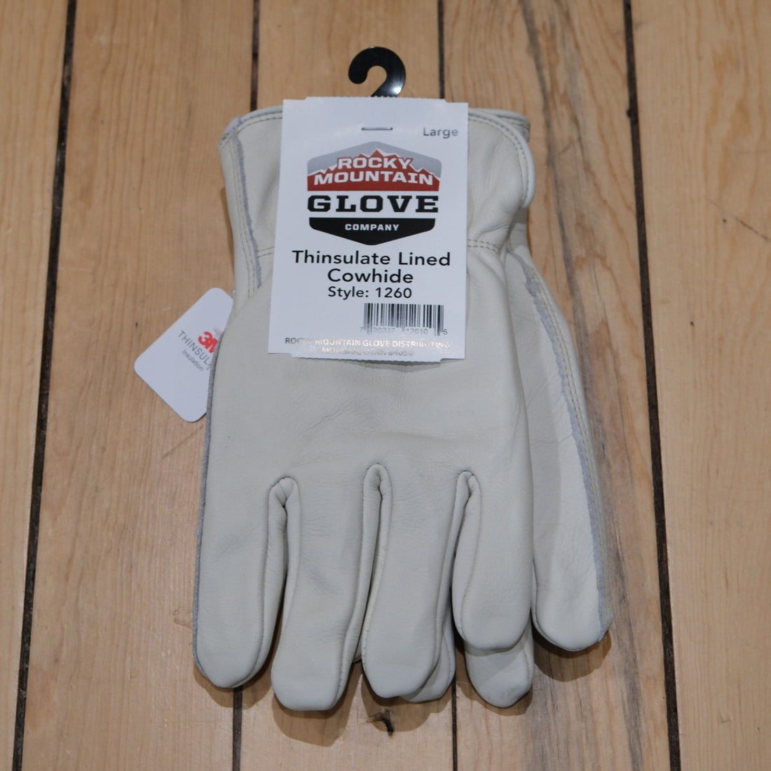 Rocky Mountain Glove Co. Winter Grain Cowhide Thinsulate Gloves